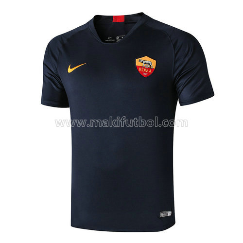 camiseta as roma polo 2019-20 azul